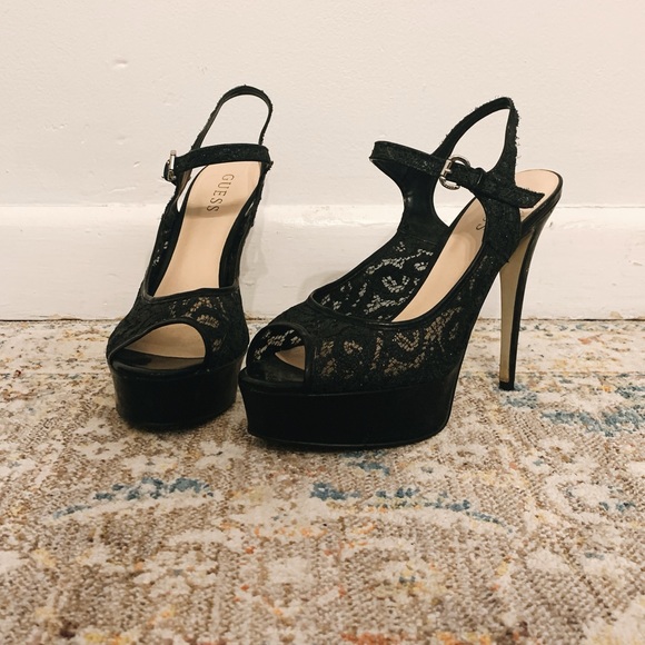 guess stiletto heels